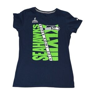 Nike Seattle Seahawks super bowl 2014 women’s tee shirt size Medium